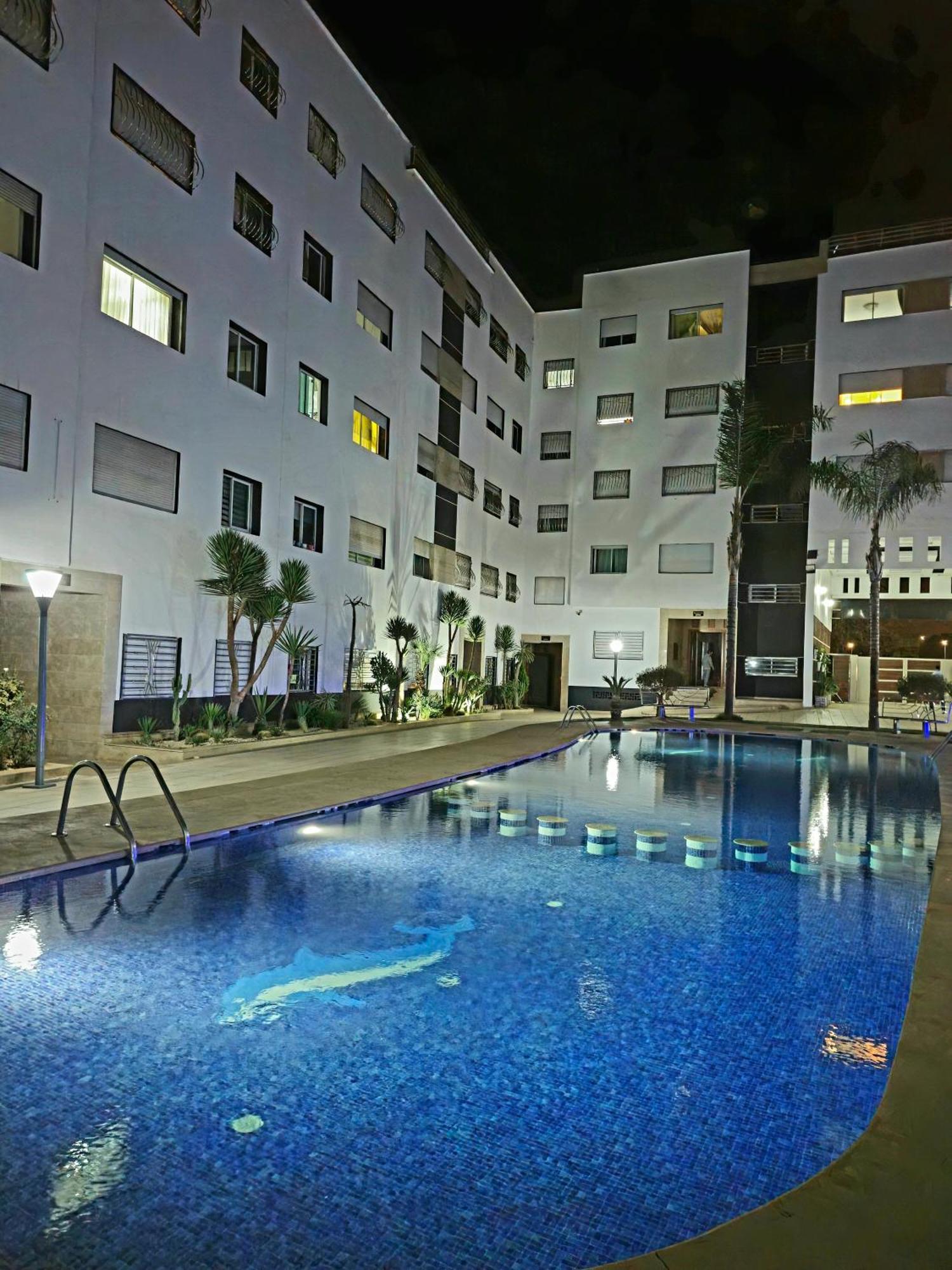 Confort Et Piscine, A 5 Min De Rabat Et Aeroport Salé Exteriör bild