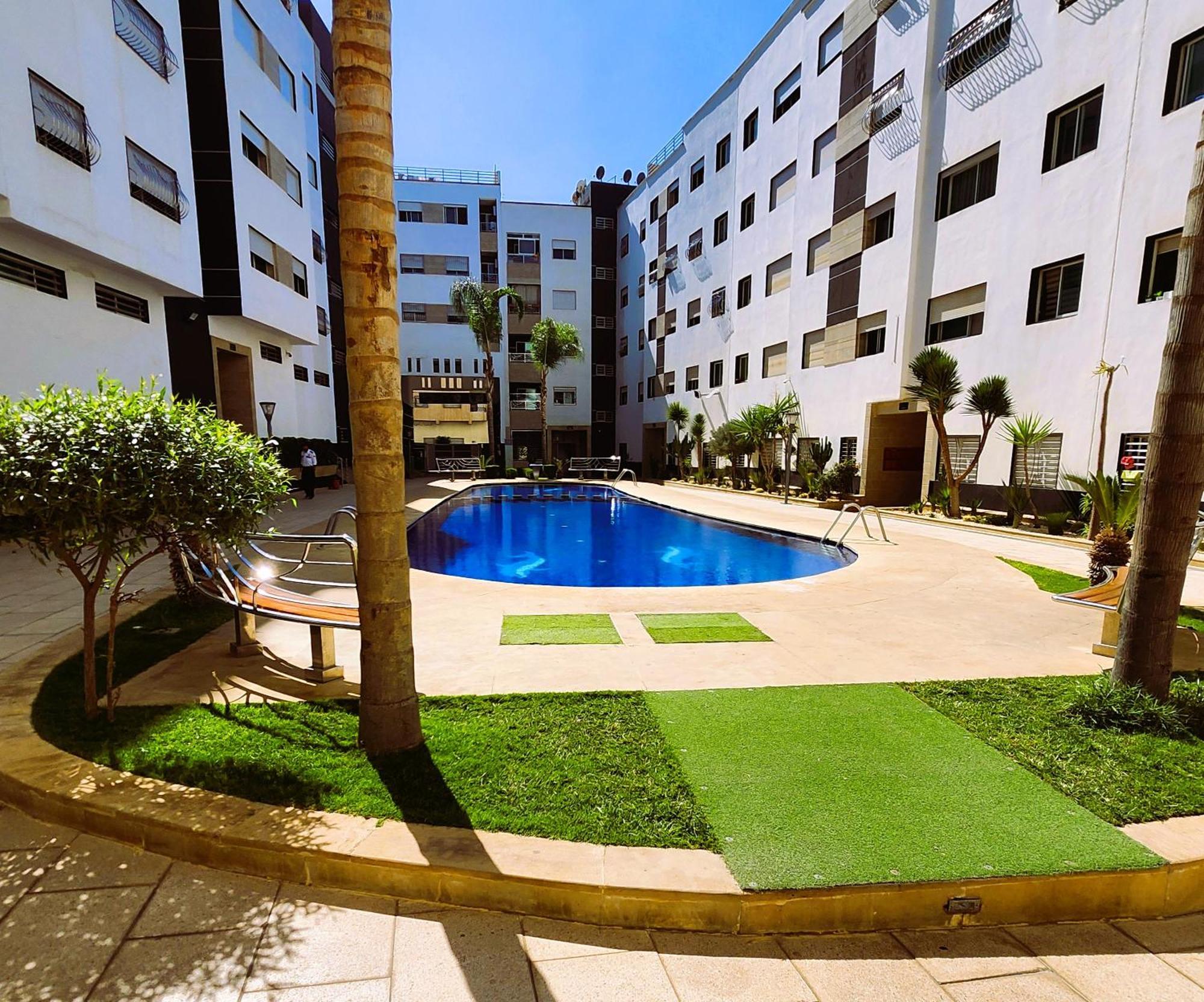 Confort Et Piscine, A 5 Min De Rabat Et Aeroport Salé Exteriör bild